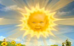 Teletubbies sun Meme Template