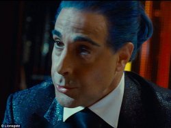 Hunger Games - Caesar Flickerman/S Tucci) "What are you saying h Meme Template