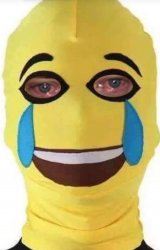 Crying emoji ski mask Meme Template