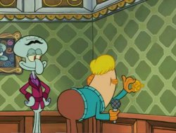 Sultry Squidward Meme Template