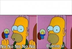 Homero Simpson Meme Template