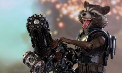 Rocket raccoon Meme Template