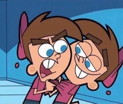 Double Timmy Turner Meme Template