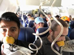 Southwest 1380 Passenger Oxygen Mask Meme Template