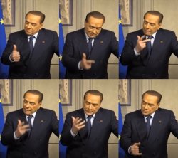 berlusconi b1 b2 b3 b4 b5 b easy Meme Template