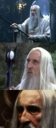 Confused Saruman 2 Meme Template