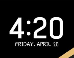 4/20 4:20 Meme Template