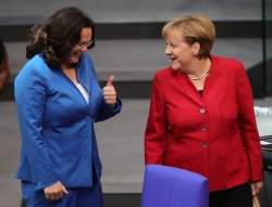 Merkel Nahles Bund Meme Template