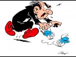 Gargamel and Smurfs Meme Template