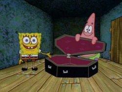 Spongebob_coffin Meme Template