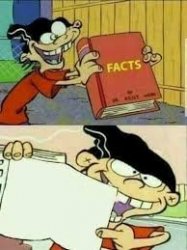 book of facts Meme Template