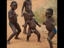 African Kid Dancing Meme Template