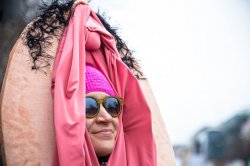 pussy vagina suit feminist insane Meme Template