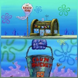 Krusty Krab Meme Template