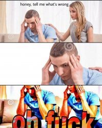 OH F*CK Meme Template