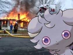 Disaster Espurr Meme Template