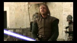 ned Stark Lightsaber Meme Template