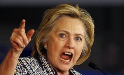 Hillary Clinton angry Meme Template
