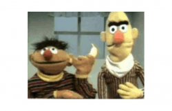 Bart and Ernie Meme Template