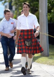 trudeau_kilt Meme Template