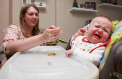 Baby rejecting spoon Meme Template