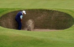 Golf bunker Meme Template