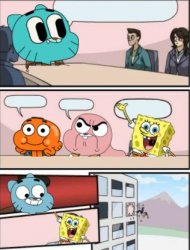 gumball meeting suggestion Meme Template