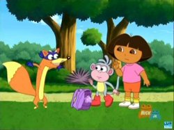 dora swiper no swiping  Meme Template