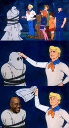 Scooby Do- unmasking Meme Template