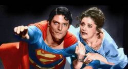 Superman & Lois Lane Meme Template