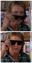They Live -- Before/ After Meme Template