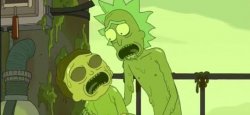 Toxic Rick and Morty Meme Template