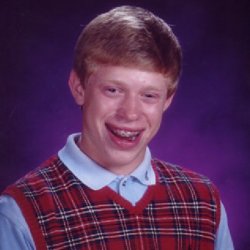 Badluck Brian Meme Template