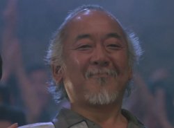 Nailed it - Miyagi Meme Template