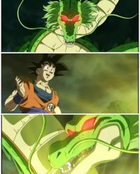 Goku esprime il desiderio Meme Template