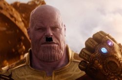 Hitler Thanos Meme Template