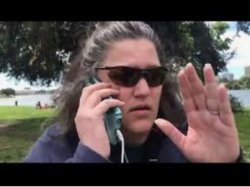 White lady calls cops for BBQ Meme Template