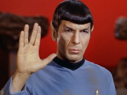 Spock, star trek, stink Meme Template