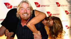 Virgin, Richard Branson, millionaire, idiot Meme Template