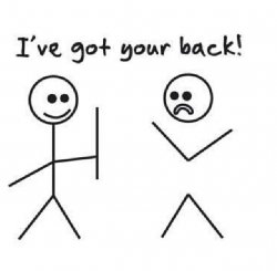 got your back Meme Template