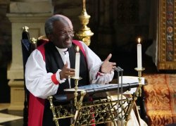 Royal Wedding Bishop Curry Meme Template