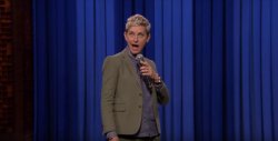 Ellen Microphone Meme Template