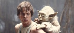 Luke Carrying Yoda Meme Template