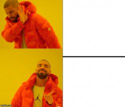 Yes no drake Meme Template