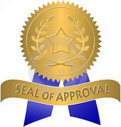Seal of approval Meme Template