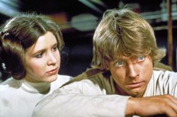 Leia and Luke sad Meme Template