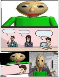 Baldi’s Meeting Suggestion Meme Template