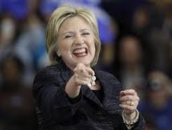 Hillary Laughing Meme Template