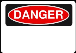 OSHA Danger Sign Meme Template