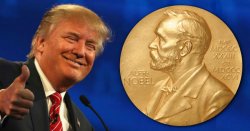 Trump Nobel Prize Meme Template